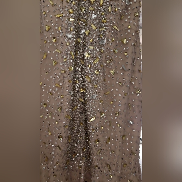 Terani Couture Prom Gown Dress, Nude Size 10 - Picture 11 of 11